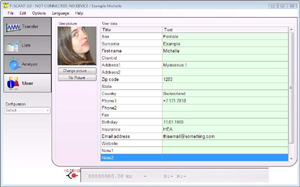 User data